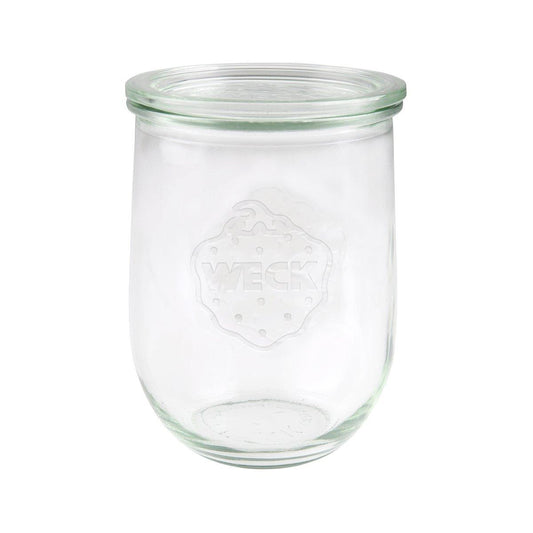 Weck Tulip Jar with Lid 100x147mm / 1062ml (Box of 6) - Kitchenly