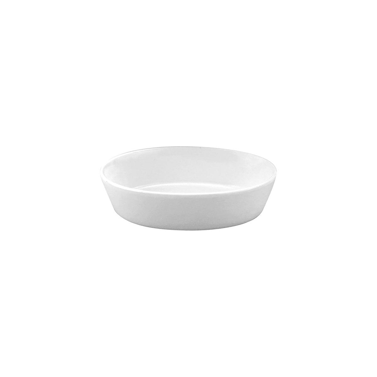 Tablekraft Vitroceram Oval Baker 128x90x56mm / 250ml (Box of 48) - Kitchenly