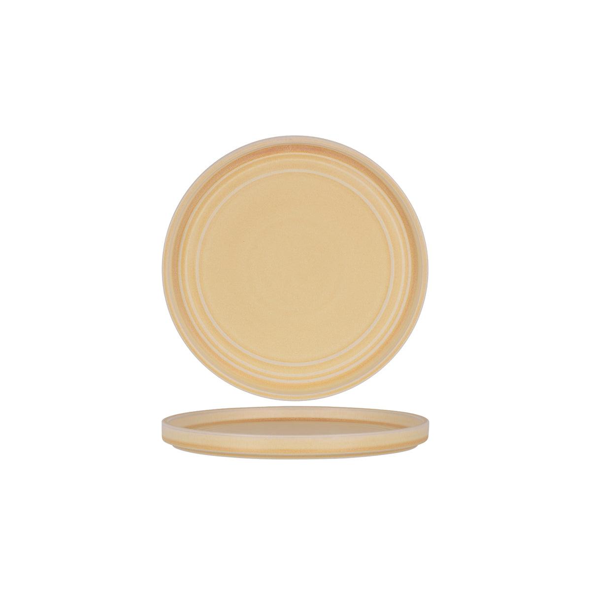 Tablekraft Urban Loft Sandstone Round Plate 180mm (Box of 6) - Kitchenly