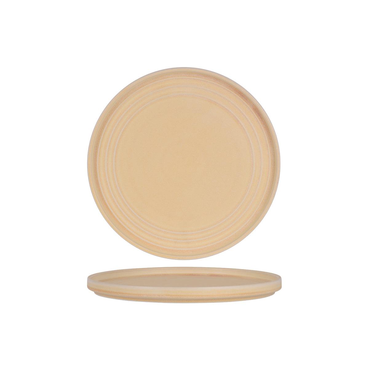 Tablekraft Urban Loft Sandstone Round Plate 270mm (Box of 3) - Kitchenly