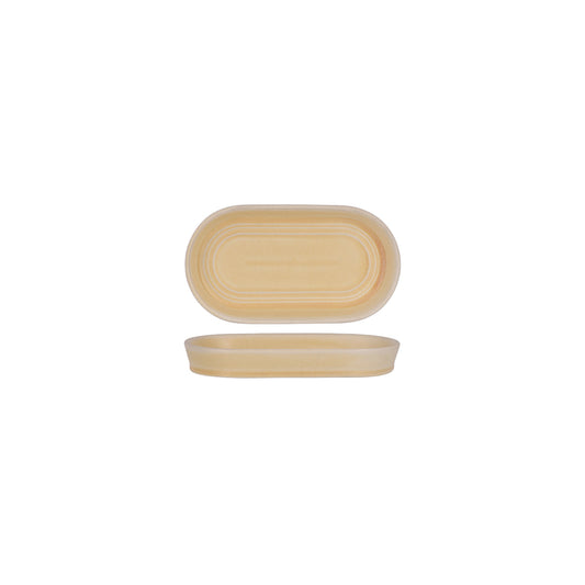 Tablekraft Urban Loft Sandstone Oval Serve Platter 180x100mm (Box of 4)