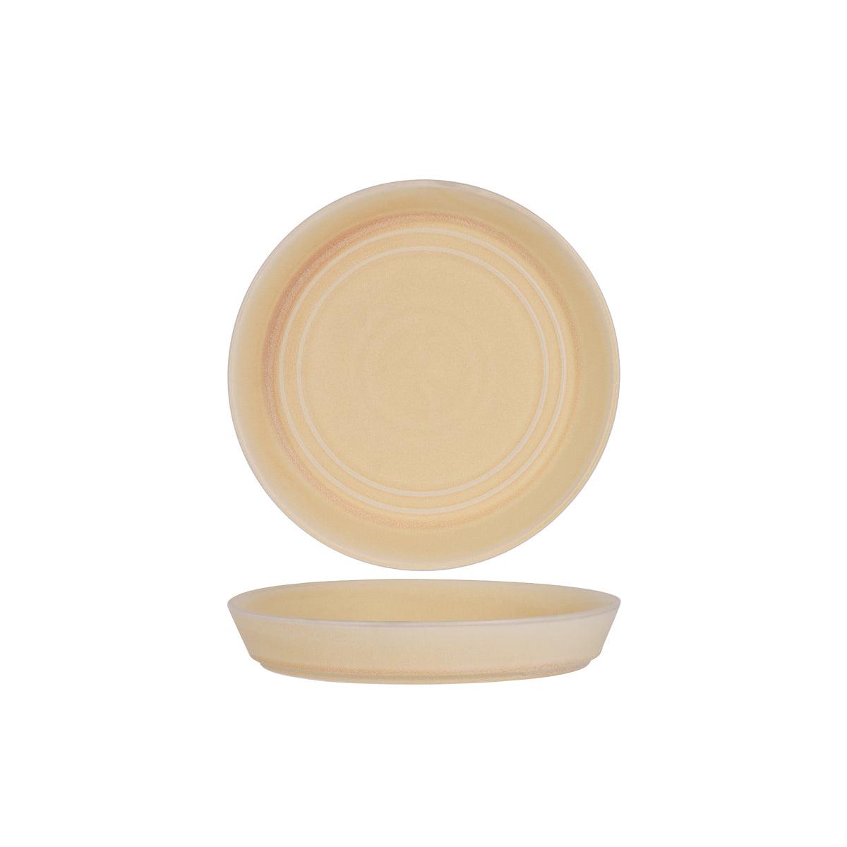 Tablekraft Urban Loft Sandstone Round Flared Bowl 225mm / 890ml (Box of 3) - Kitchenly