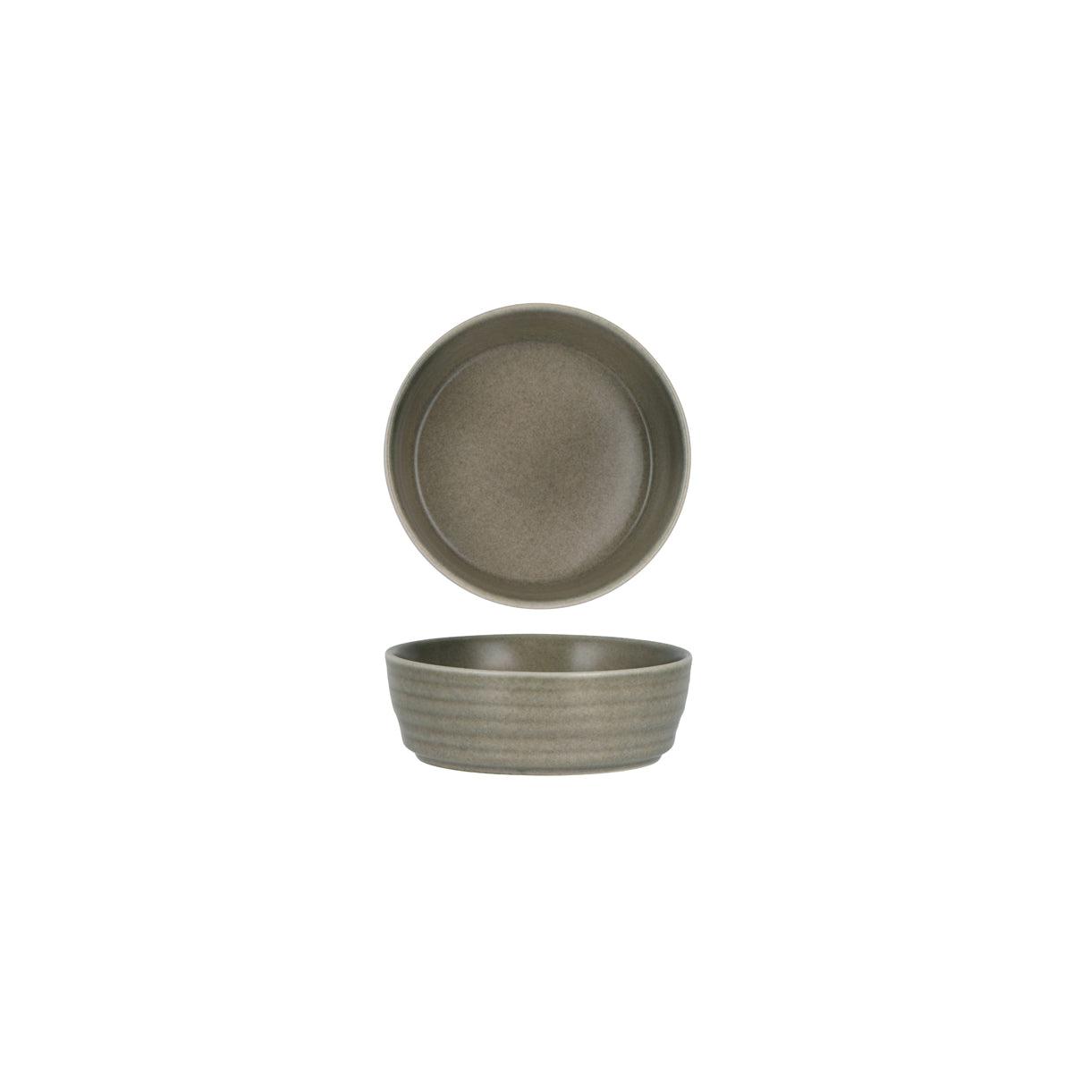 Tablekraft Urban Loft Frost Grey Round Bowl 140mm / 460ml (Box of 4) - Kitchenly
