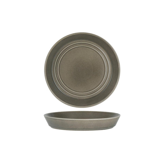 Tablekraft Urban Loft Frost Grey Round Flare Bowl 225mm / 890ml (Box of 3) - Kitchenly