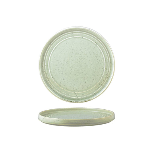 Tablekraft Urban Loft Pistachio Round Plate 220mm (Box of 4) - Kitchenly