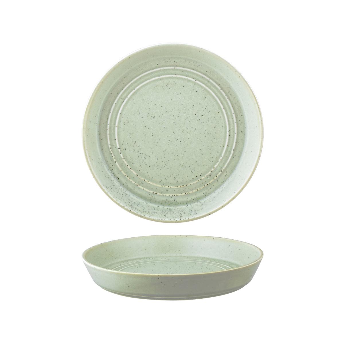 Tablekraft Urban Loft Pistachio Round Flared Bowl 225mm / 890ml (Box of 3) - Kitchenly