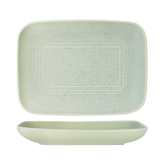 Tablekraft Urban Loft Pistachio Rectangular Server 365x270mm (Box of 2) - Kitchenly