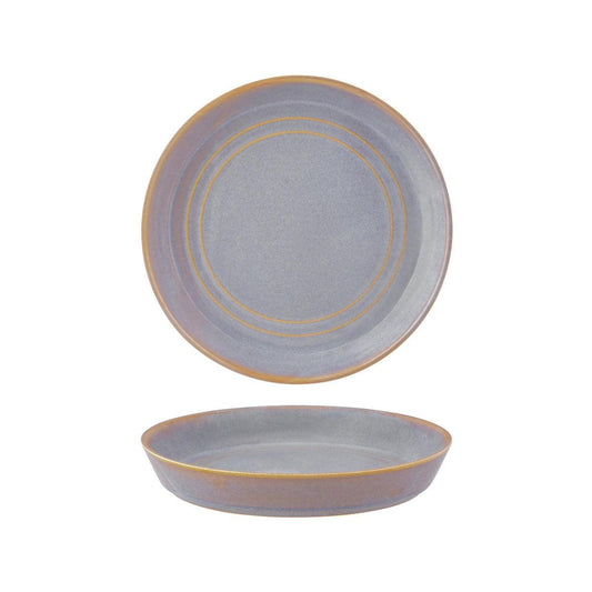 Tablekraft Urban Loft Azure Blue Round Flared Bowl 225mm / 890ml (Box of 3) - Kitchenly