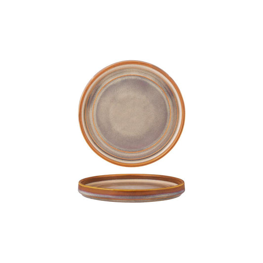 Tablekraft Urban Loft Auburn Round Plate 180mm (Box of 6) - Kitchenly