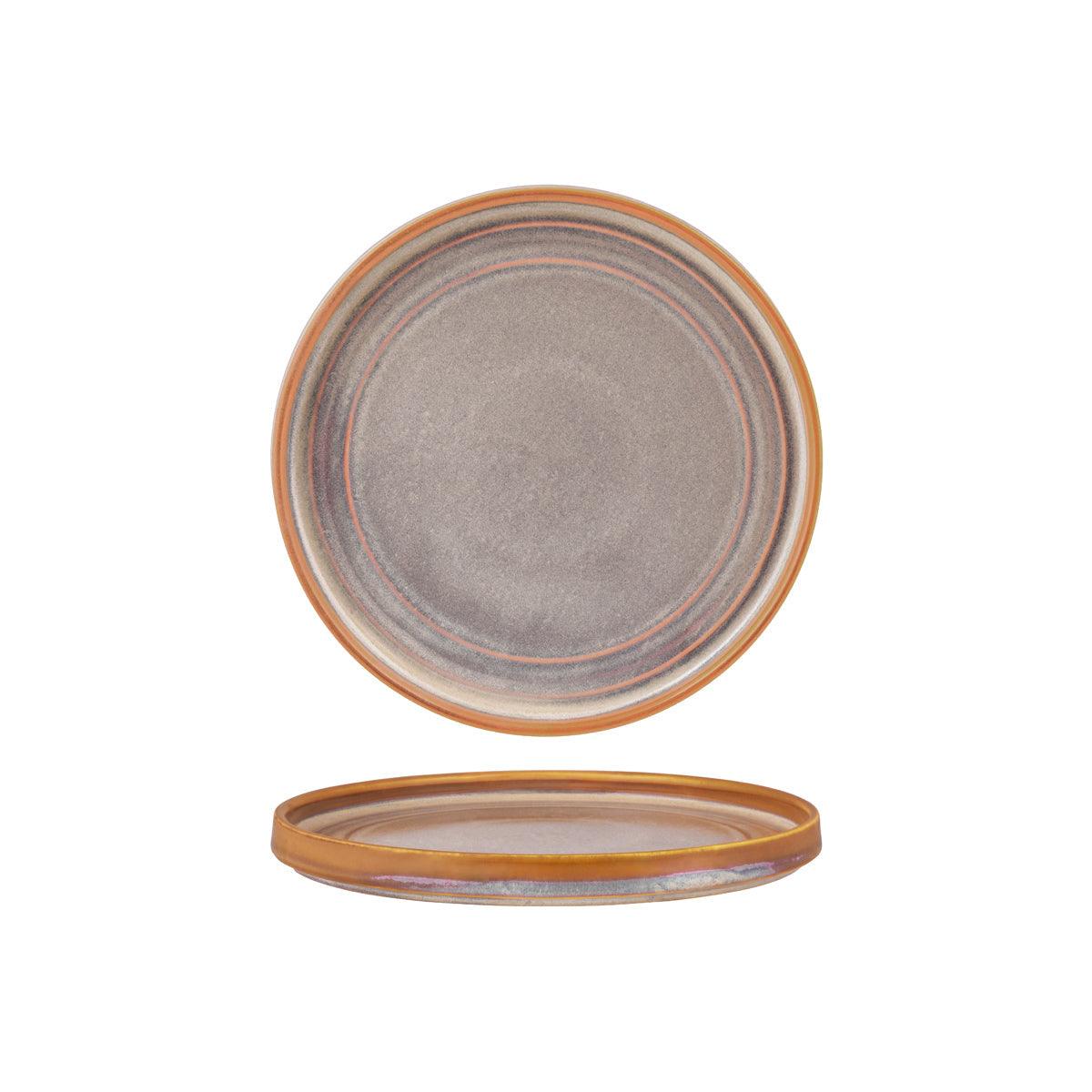 Tablekraft Urban Loft Auburn Round Plate 220mm (Box of 4) - Kitchenly