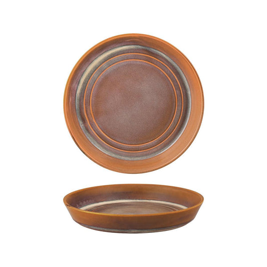Tablekraft Urban Loft Auburn Round Flared Bowl 225mm / 890ml (Box of 3) - Kitchenly