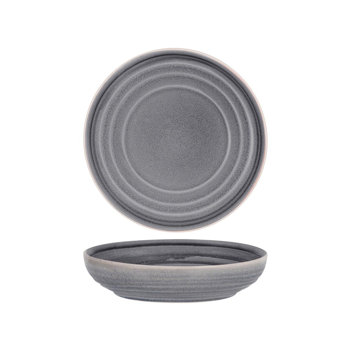 Tablekraft Urban Linea Ocean Blue Soup Pasta Bowl 230mm (Box of 4) - Kitchenly