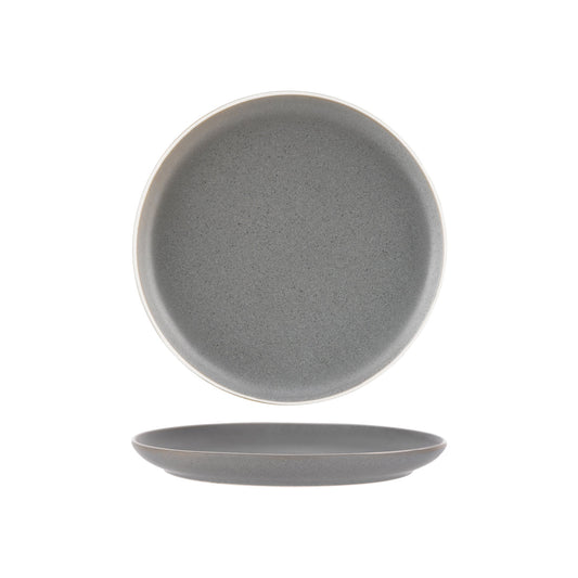 Tablekraft Urban Grey Round Coupe Plate 268mm (Box of 4)