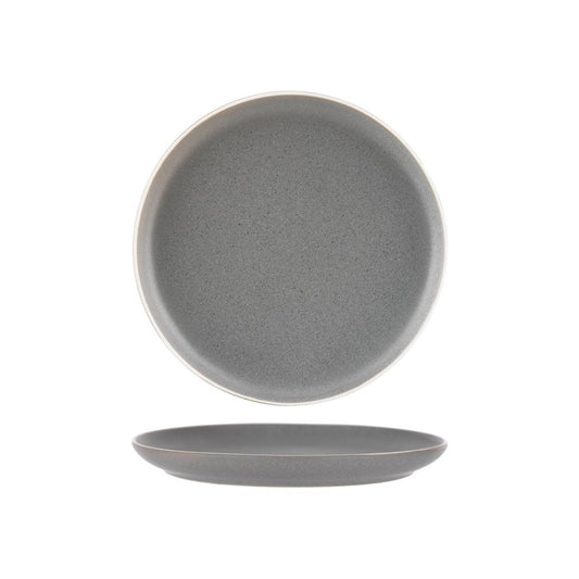 Tablekraft Urban Grey Round Coupe Plate 268mm (Box of 4) - Kitchenly