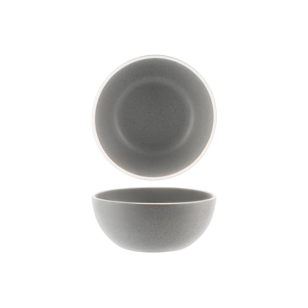 Tablekraft Urban Grey Round Deep Bowl 153mm (Box of 4) - Kitchenly