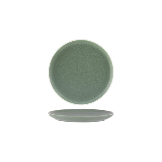 Tablekraft Urban Green Round Coupe Plate 203mm (Box of 6)