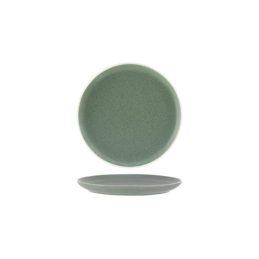 Tablekraft Urban Green Round Coupe Plate 203mm (Box of 6) - Kitchenly