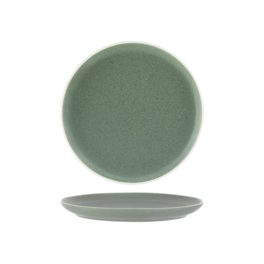 Tablekraft Urban Green Round Coupe Plate 268mm (Box of 4) - Kitchenly