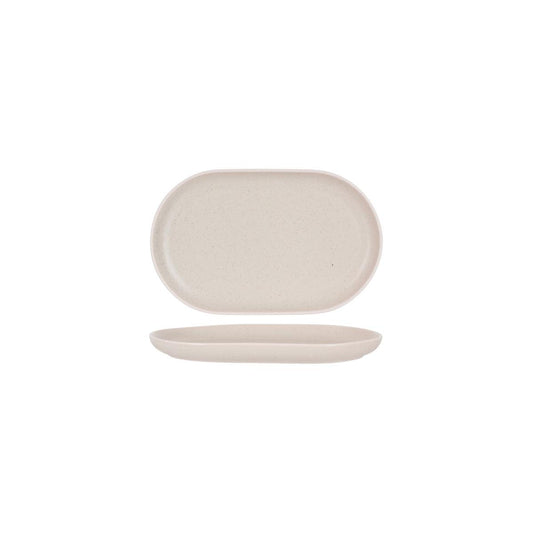 Tablekraft Urban Sand Oval Plate 250x160mm (Box of 6) - Kitchenly