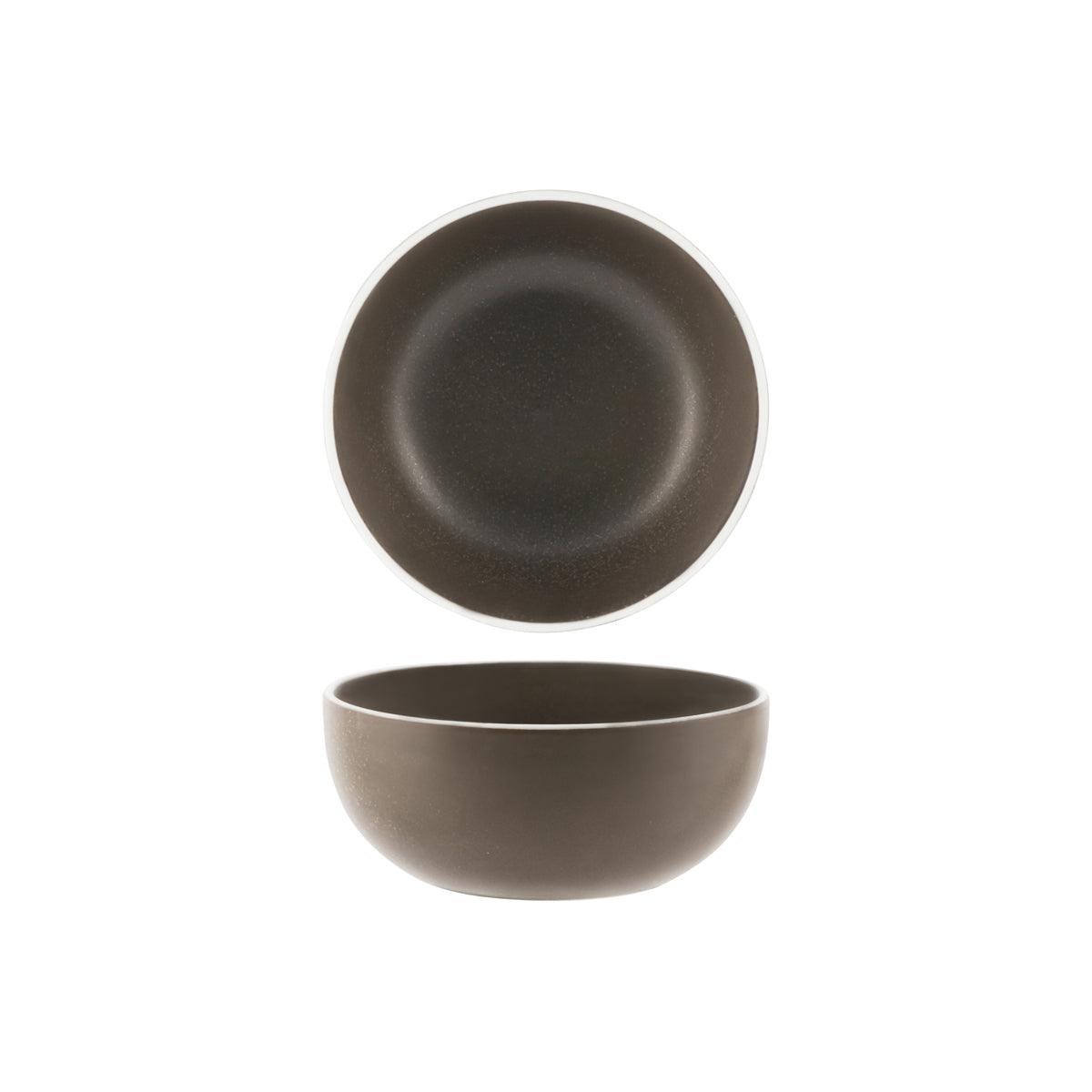 Tablekraft Urban Dark Grey Round Deep Bowl 153mm (Box of 4) - Kitchenly
