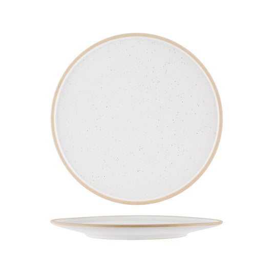 Tablekraft Soho White Pebble Round Plate 290mm (Box of 4)
