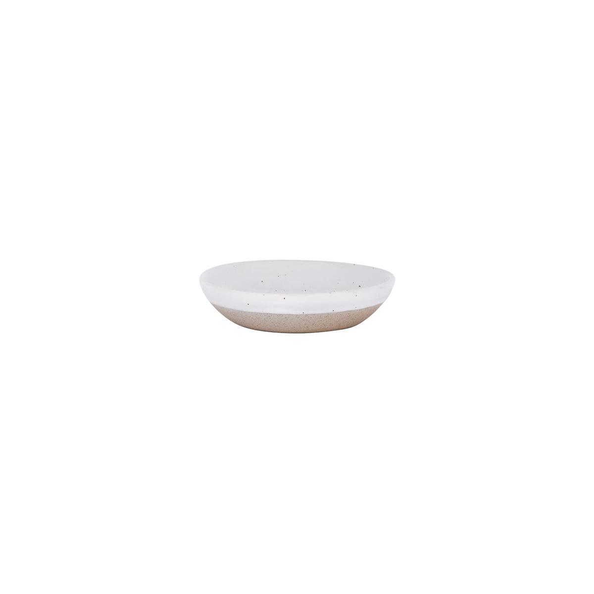 Tablekraft Soho White Pebble Round Coupe Dish 100ml (Box of 12) - Kitchenly