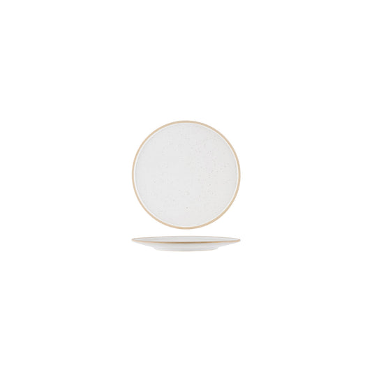 Tablekraft Soho White Pebble Round Plate 160mm (Box of 6)