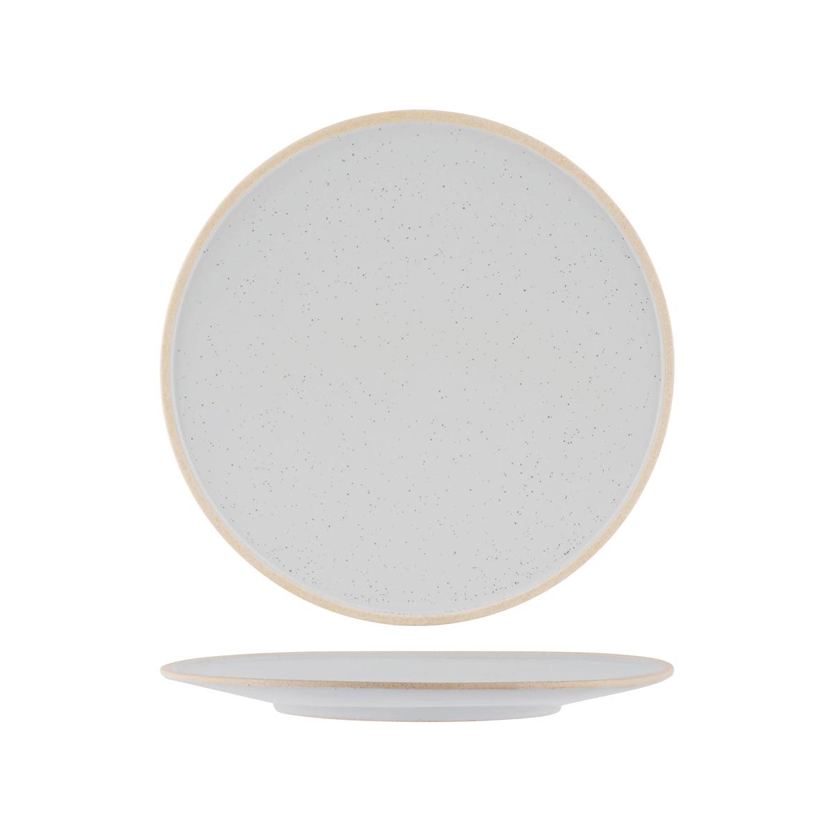 Tablekraft Soho Limestone Round Plate 290mm (Box of 4) - Kitchenly
