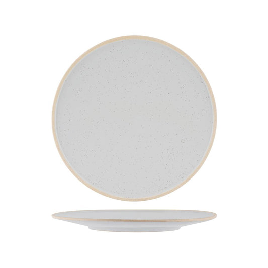 Tablekraft Soho Limestone Round Plate 290mm (Box of 4) - Kitchenly