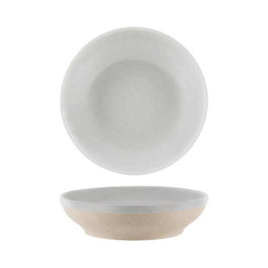 Tablekraft Soho Limestone Round Flared Bowl 227x60mm / 1300ml (Box of 4) - Kitchenly