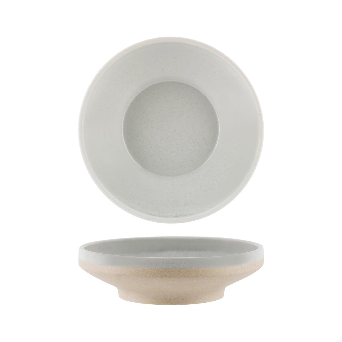 Tablekraft Soho Limestone Footed Bowl 227x62mm / 1350ml (Box of 4) - Kitchenly