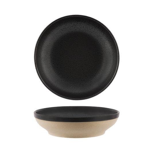 Tablekraft Soho Speckle Black Round Flared Bowl 227x60mm / 1300ml (Box of 4)