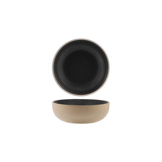 Tablekraft Soho Speckle Black Round Deep Bowl 170x55mm / 850ml (Box of 6)