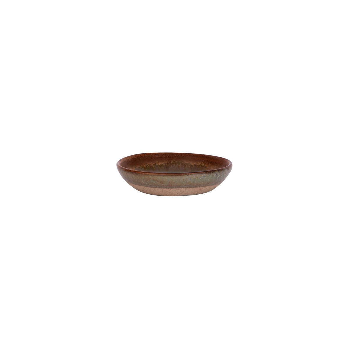 Tablekraft Soho Burnt Sienna Round Coupe Dish 100ml (Box of 12) - Kitchenly