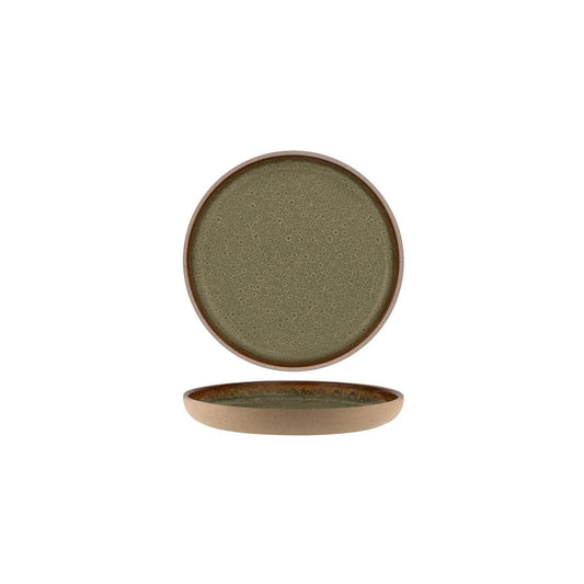 Tablekraft Soho Burnt Sienna Round Deep Coupe Plate 235mm (Box of 6) - Kitchenly