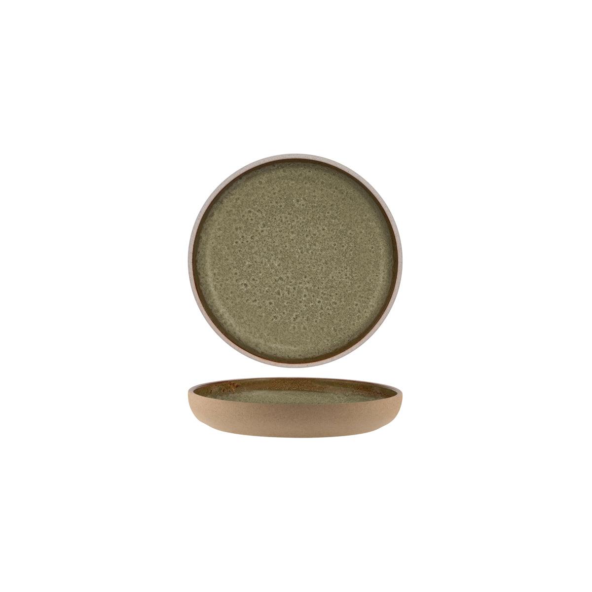 Tablekraft Soho Burnt Sienna Round Deep Coupe Plate 175mm (Box of 6) - Kitchenly