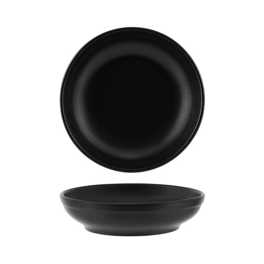 Tablekraft Black Round Flared Bowl 230mm (Box of 3)