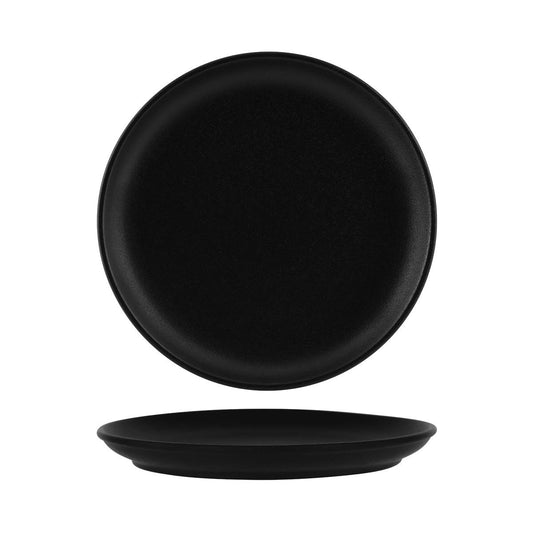 Tablekraft Black Round Coupe Plate 270mm (Box of 3) - Kitchenly