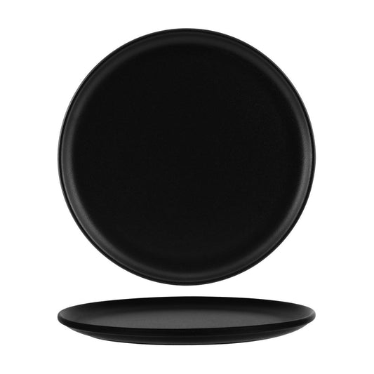 Tablekraft Black Round Pizza Platter 330mm (Box of 2) - Kitchenly