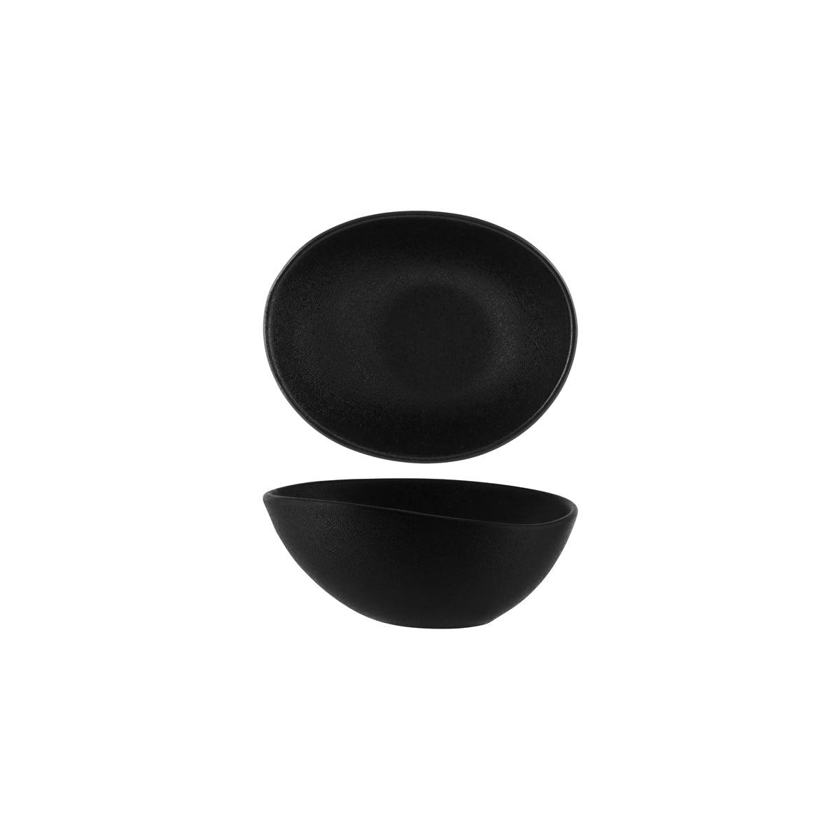Tablekraft Black Triangular Bowl 170mm (Box of 4) - Kitchenly