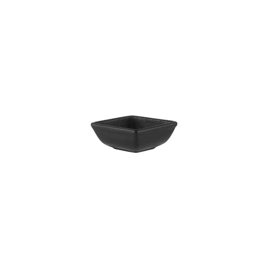 Tablekraft Black Square Sauce Dish 80mm (Box of 12) - Kitchenly