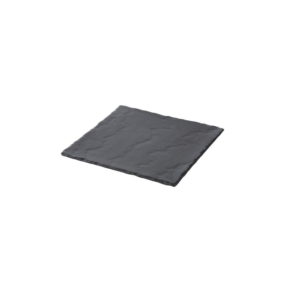 Revol Basalt Square Plate 250x250mm (Box of 6) - Kitchenly