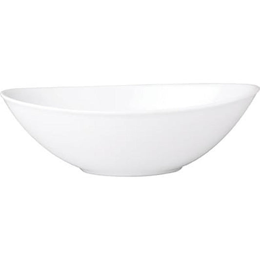 Royal Porcelain Chelsea Oval Bowl 500ml (Box of 12) - Kitchenly