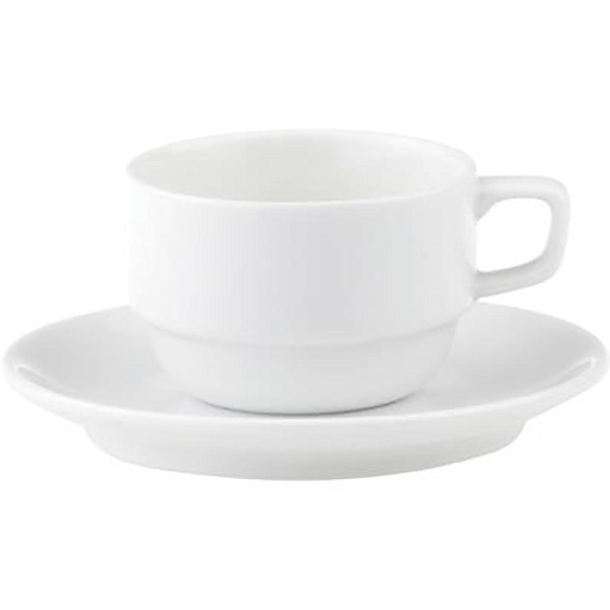 Royal Porcelain Chelsea Stackable Espresso Cup 100ml (Box of 12) - Kitchenly