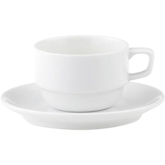 Royal Porcelain Chelsea Stackable Espresso Cup 100ml (Box of 12) - Kitchenly