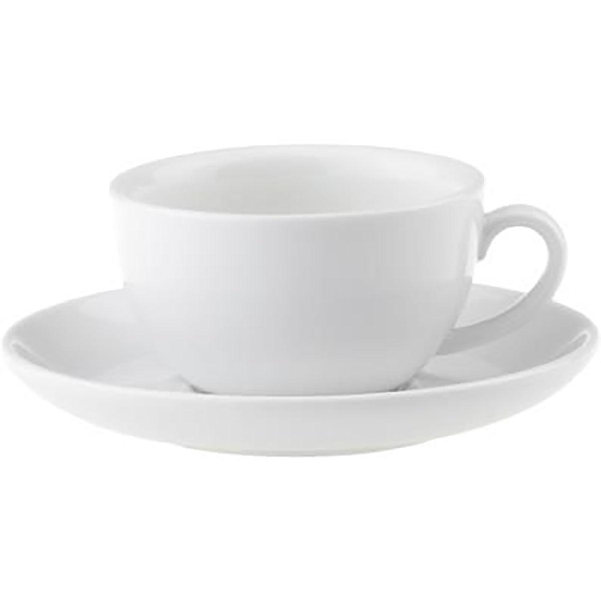 Royal Porcelain Chelsea Cappuccino Saucer 150mm (Box of 6) - Kitchenly