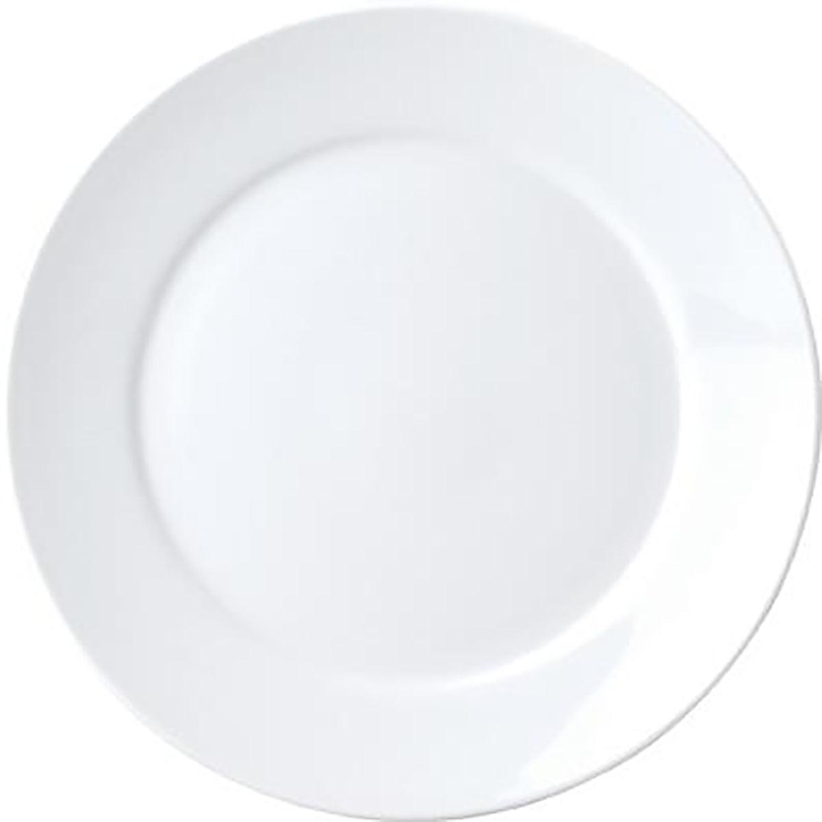 Royal Porcelain Chelsea Round Plate Wide Rim 290mm (Box of 12) - Kitchenly