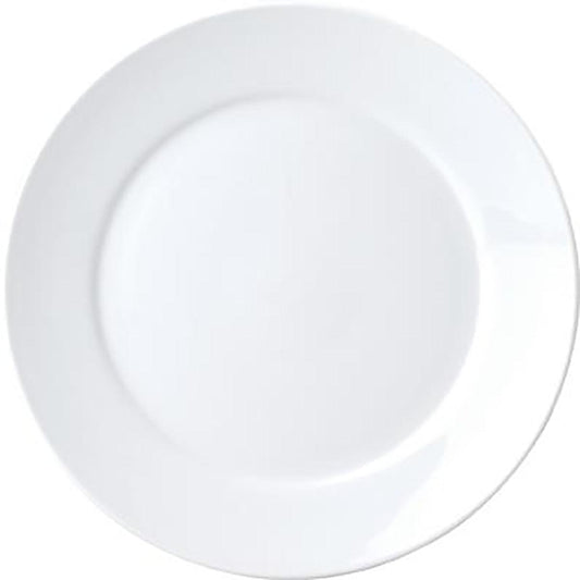 Royal Porcelain Chelsea Round Plate Wide Rim 160mm (Box of 12) - Kitchenly