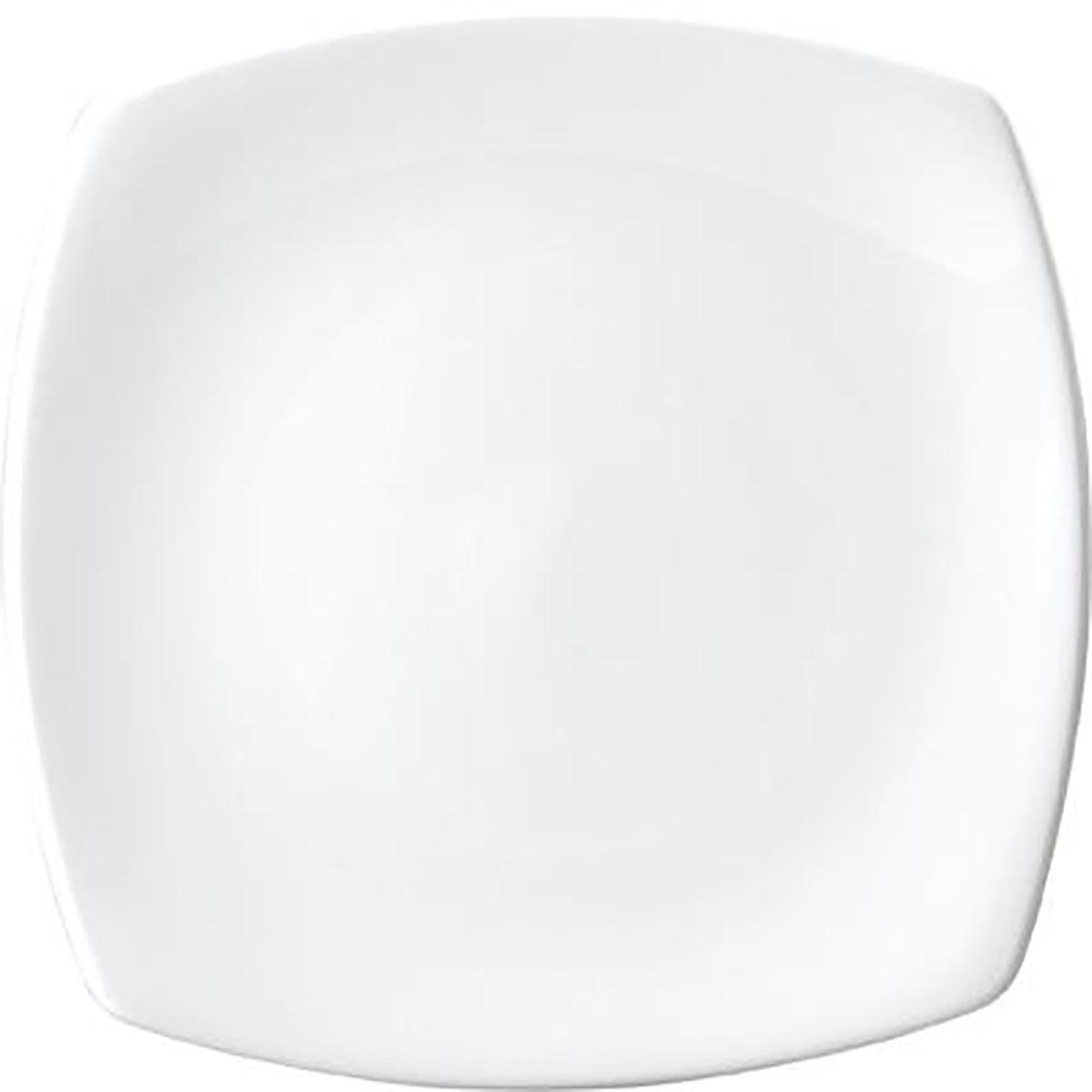 Royal Porcelain Chelsea Square Flat Coupe Plate 190mm (Box of 12) - Kitchenly