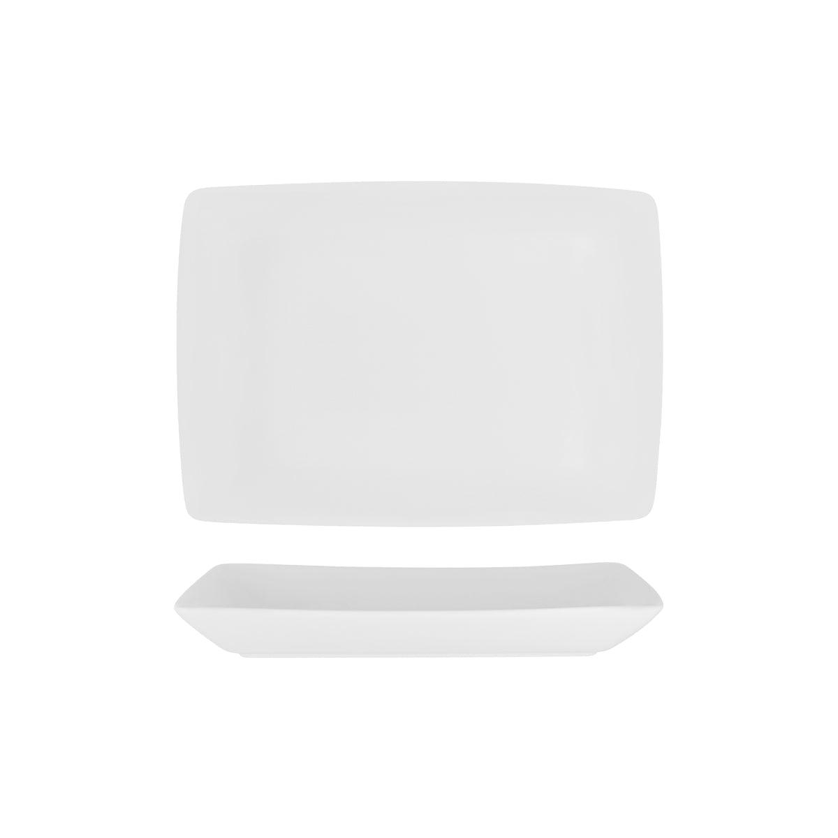 Royal Porcelain Chelsea Rectangular Platter 330x230mm (Box of 6) - Kitchenly